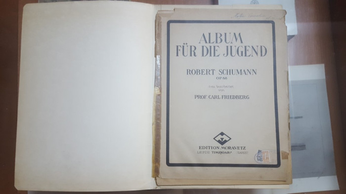 Album fur die jugend, Album pentru tineri, Robert Schumann, 43 partituri,