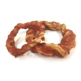 Recompense pentru caini Agility, piele de rata, 500g, marimea M