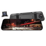 Camera auto DVR PNI Voyager S2800 UHD 4K 170&deg; incorporata in oglinda retrovizoare, 9.66 inch, touchscreen IPS, monitorizare parc