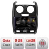Navigatie GPS Dacia Duster 2012-2019 Nakamichi Android 2K QLED 8+128GB DTS DSP 360 4G CarStore Technology