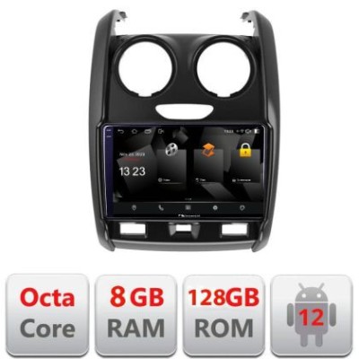 Navigatie Dacia Duster 2012-2019 5960Pro-157 Android Octa Core Qualcomm 2K Qled 8+128 DTS DSP 360 4G Optical CarStore Technology foto