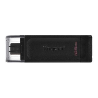 Flash drive 128gb dt70 usb 3.2 tip c kingston foto