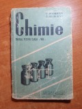 Manual de chimie pentru clasa a 8-a din anul 1958