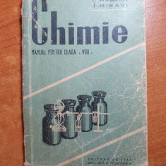 manual de chimie pentru clasa a 8-a din anul 1958