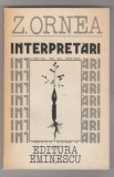bnk ant Z Ornea - Interpretari - cu dedicatie