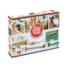 Set de constructie trasee Zig &amp; Go Big Boom 48 piese, Djeco