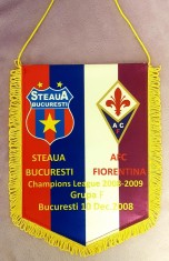 Fanion Steaua-Fiorentina foto