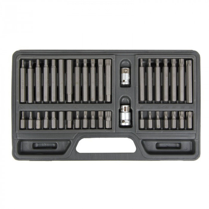 SET VARFURI HEXAGONALE/CANELATE/TORX CR-VA S2 - 40P.