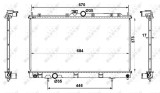 NRF 53779 EASY FIT Radiator, racire motor