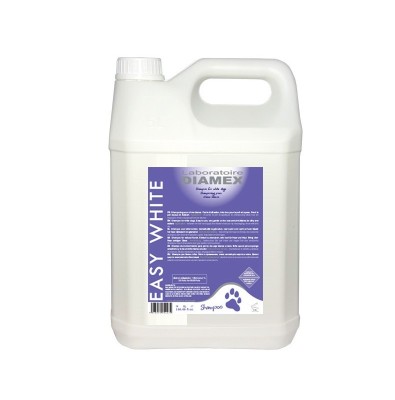 Sampon pentru caini albi Diamex Easy White - 5 lt foto