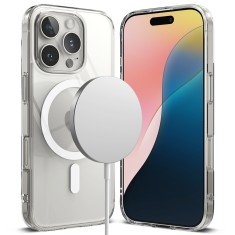 Husa pentru iphone 16 pro - ringke fusion magsafe - clear foto