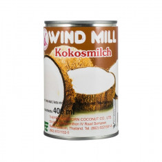 Lapte de cocos, 400ml Wind Mill