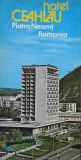 Pliant Turistic Hotel Ceahlau Piatra Neamt Carti Noi Carti Anticariat Stare Buna