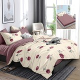 LENJERIE FINET 6 PIESE CU HUSĂ &ndash; 160&times;200 ȘI 180&times;200 (HF6P322)