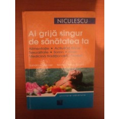 AI GRIJA SINGUR DE SANATATEA TA de SANDRINE MERCIER , MATTEO PEPE ESPERT