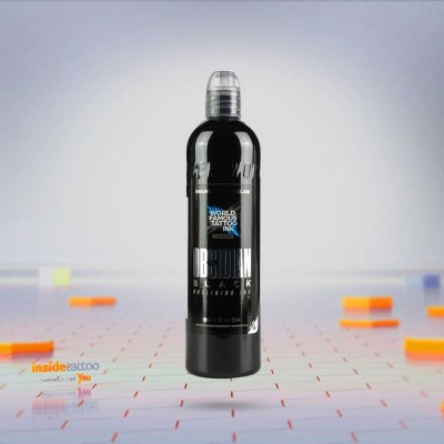 Tus Negru Tatuaj WORLD FAMOUS Obsidian Outlining - 120ml foto
