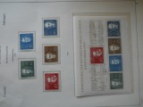 1959/1960 GERMANIA SERII NESTAMPILATE, PE MAI MULTE PAGINI (VEZI TOATE POZELE)