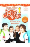 Happy Campers 1. Student&#039;s Book and Workbook - Angela Llanas, Libby Williams, Ana-Magdalena Iordachescu, Mariana Stoenescu