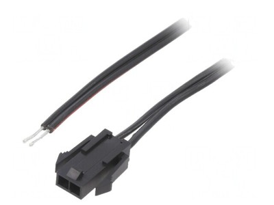 Cablu Micro-Fit 3.0 Tată 2 PIN 0.4m 4A PVC foto
