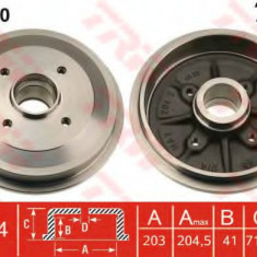 Tambur frana CITROEN C3 Pluriel (HB) (2003 - 2016) TRW DB4310