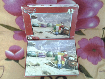 **Disney Cars McQueen | Puzzle by Jumbo +3 ani | jucarie copii foto