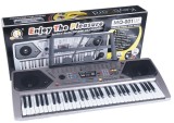 Cumpara ieftin Orga Electronica 61 Clape MQ-001UF USB MP3 Radio FM Microfon Inclus Argintiu