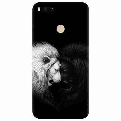 Husa silicon pentru Xiaomi Mi A1, Lions foto