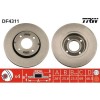 Set disc frana Mitsubishi Colt Czc 6 Convertible (Rg) 05.06-07.09, Colt 6 (Z3 A Z2 A) 10.02-12.12; Smart Forfour (454) 01.04-06.06, Fata, 281X25,8mm,, Trw