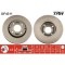 Set disc frana Mitsubishi Colt Czc 6 Convertible (Rg) 05.06-07.09, Colt 6 (Z3 A Z2 A) 10.02-12.12; Smart Forfour (454) 01.04-06.06, Fata, 281X25,8mm,