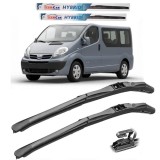 Cumpara ieftin Stergatoare Nissan Primastar Minibus FL (2006&ndash;2014) TeamCar&reg; Hybrid &ndash; Set fata