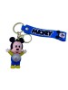 Breloc Mickey Mouse cu Lumini, Plastic Multicolor, Breloc Chei, Cadou Copii, Fete, Baieti, Unisex, 5cm