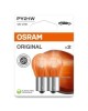 Set 2 Becuri 12V PY21W Amber Original Blister Osram
