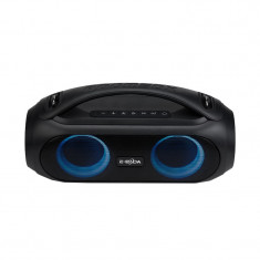 Boxa portabila The Vibe 410 E-Boda, 40 W, 6000 mAh, Bluetooth 5.1, MicroSD, Radio FM, lumini LED RGB, Negru foto