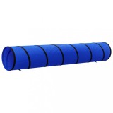 Cumpara ieftin Tunel pentru caini, albastru, &Oslash; 50x300 cm, poliester