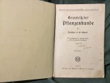 carte limba germana de botanica - Grundri&szlig; der Pflanzenkunde de Dr. Otto Schmeil anul 1932 !