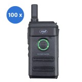 Box with 100 pieces portable radio station PNI PMR R10 PRO, 446MHz, 0.5W, 16 programmable channels, 16 PMR and tones 50 CTCSS and 104 DCS, Monitor, Sc