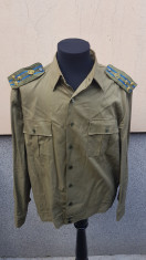 Camasa-bluza de ofiter de securitate, intendenta din perioada RSR foto