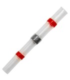 Conector termocontractabil cu inel/cositor rosu pentru conductori