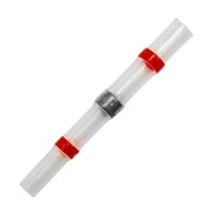 Conector termocontractabil cu inel/cositor rosu pentru conductori