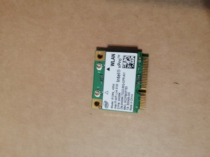 Dell Latitude E4300 E6400 E6410 E5500 E4200 Wireless WiFi Card 0H006K link 5100