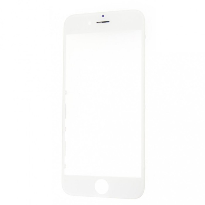 Geam Sticla + OCA iPhone 6, Complet, Alb