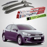 Cumpara ieftin Ștergătoare Kia Rio IV YB Hatchback 2017-prezent | Set Față și Spate Flat &ndash; TeamCar&reg;