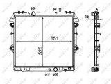NRF 58491 Radiator, racire motor