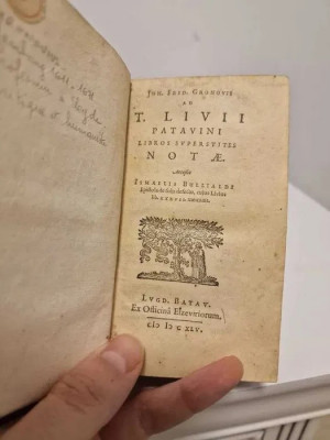 I.F. Gronovii - Titus LIVIUS - 1645 foto