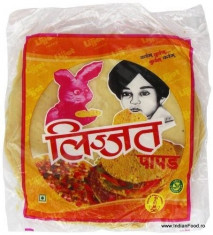 Lijjat Punjabi Masala Papads (Snacks Indian Condimentat) 200g foto