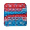 Pop It Antistres Patrat Multicolor, 12.5cm, Silicon, ideallstore, Fete, 3+ Ani