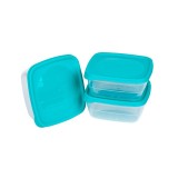 Caserola pentru alimente, set 3 bucati, Verde, 900 ml, ATU-089452, Oem