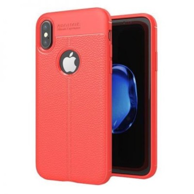 Husa apple iphone x zore tpu moale rosu foto