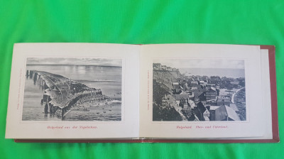 Album format mic cu arhipelagul Helgoland, 12 pagini 13x10 cm, anul 1910. foto