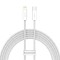 CABLU alimentare si date Baseus Dynamic, Fast Charging Data Cable pt. smartphone, USB Type-C la Lightning Iphone PD 20W, braided, 2m, alb &quot;CALD000102&quot;
